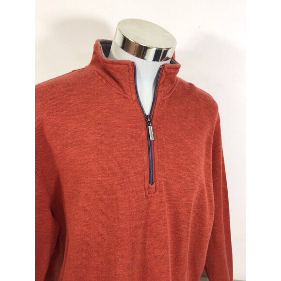 Orvis Sweater Zip Pullover Mens Large - Picture 2 of 7